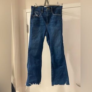Loft Kick Crop Jeans size 28